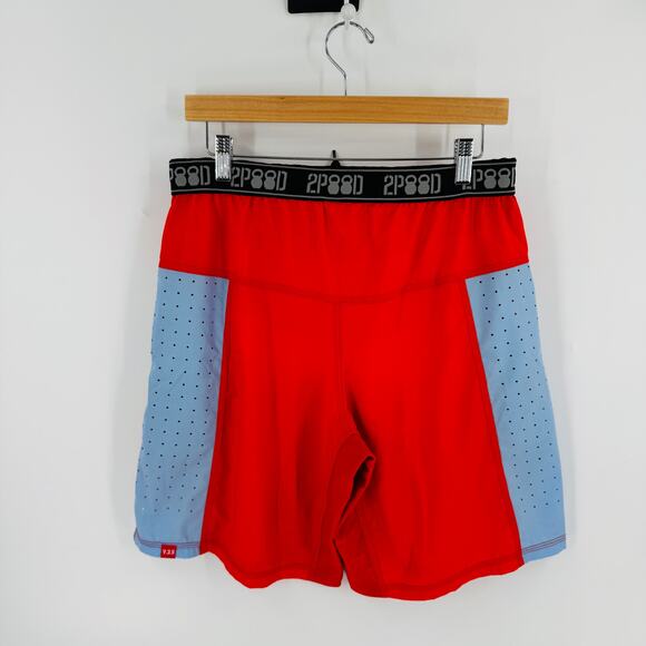 2(X)IST V3.5 Men’s XL Red Board Shorts Swim Trunks Zip Pocket - Picture 2 of 4